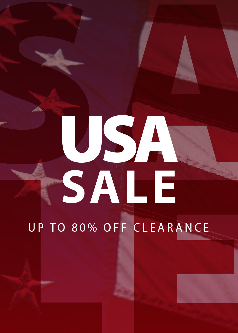 clearance sale up to 80%